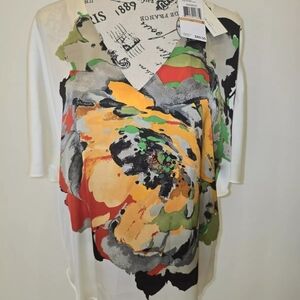 Floral Print Women's Top